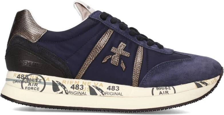 Premiata Blauwe Sneakers Damesschoenen Blue Dames