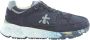 Premiata Blauwe Sneakers met Ergonomische Zool Blue Heren - Thumbnail 1