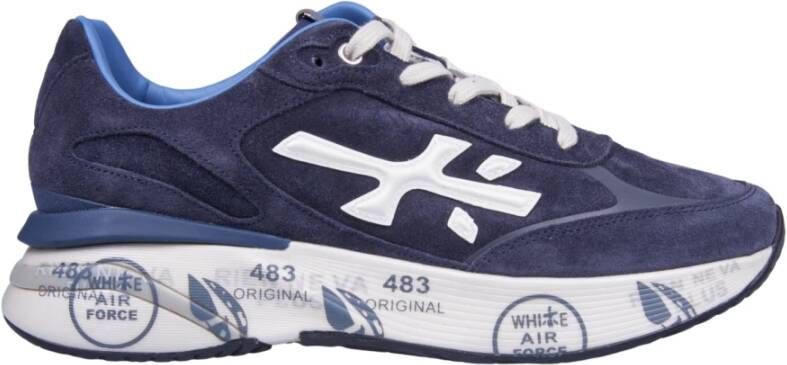 Premiata Donkerblauwe Moerun 6449 Schoen Blue Heren