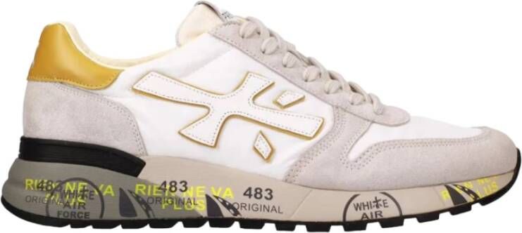 PREMIATA Lage Sneakers Heren Mick Maat: 46 Materiaal: Suède Kleur: Wit