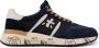 Premiata Blauwe Suède en Stoffen Sneakers Blue Heren - Thumbnail 1