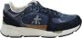 Premiata Blauwe Veterschoenen Blue Heren - Thumbnail 1