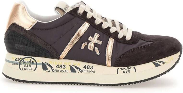 Premiata Bruine Sneakers Brown Dames