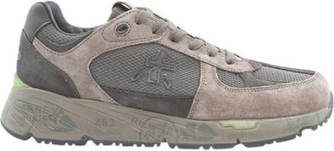 Premiata Bruine Sneakers met Ergonomische Zool Brown Heren