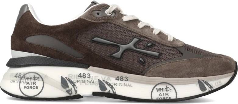 Premiata Bruine Sneakers voor Mannen Brown Heren