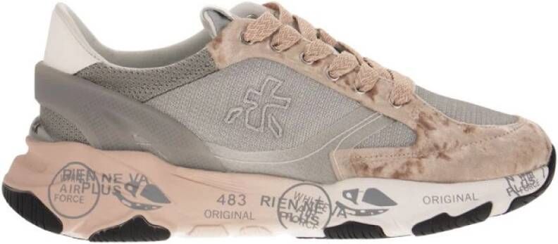 Premiata Buffly 6539 Sneakers Gedurfd en Verfijnd Ontwerp Gray Dames