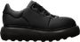 Premiata Cal M6610 veterschoenen van rubberized stof Black Dames - Thumbnail 1