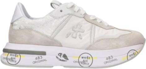 Premiata Retro-Innovatieve Sneakers White Dames