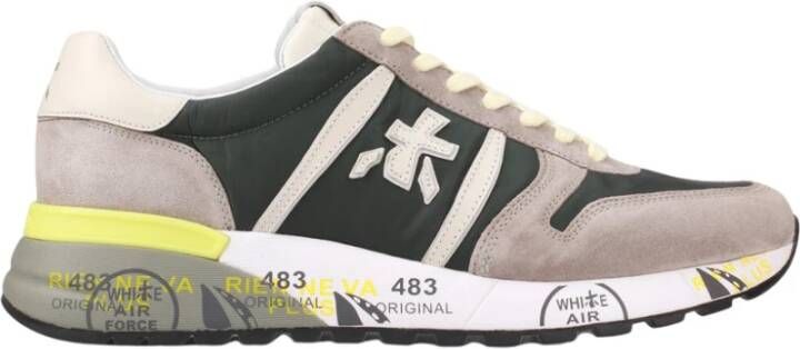 Premiata Casual Sneaker Green Heren