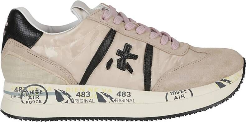 Premiata Casual Sneakers Beige Dames