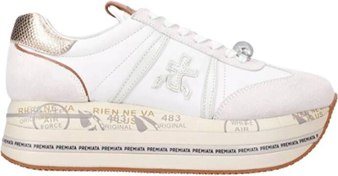 Premiata Casual Sneakers met Style VAR White Dames