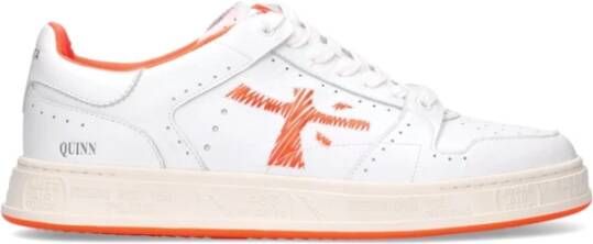 Premiata Oranje Sneakers Regular Fit Geschikt voor alle temperaturen 100% leer Orange Heren