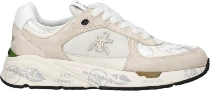 Premiata Beige Sneakers met Logo Detail Beige Dames