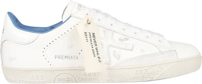 Premiata Casual Sneakers voor Mannen White Heren