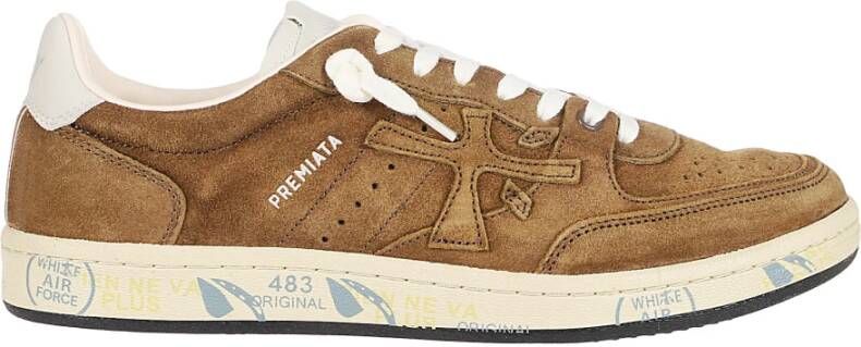 Premiata Clay Sneakers Brown Heren