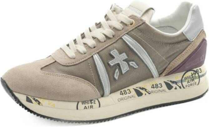 Premiata Damesschoenen Connie 6979 Aw24 Beige Dames