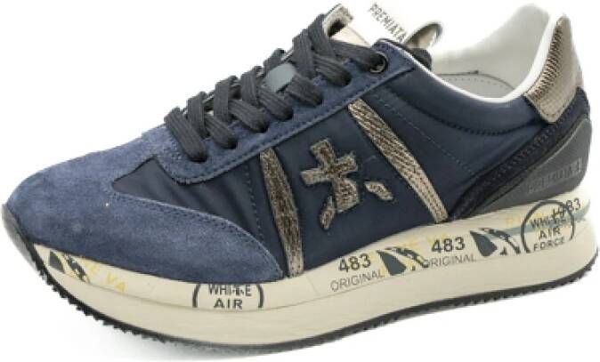 Premiata Damesschoenen Conny 6981 Aw24 Blue Dames