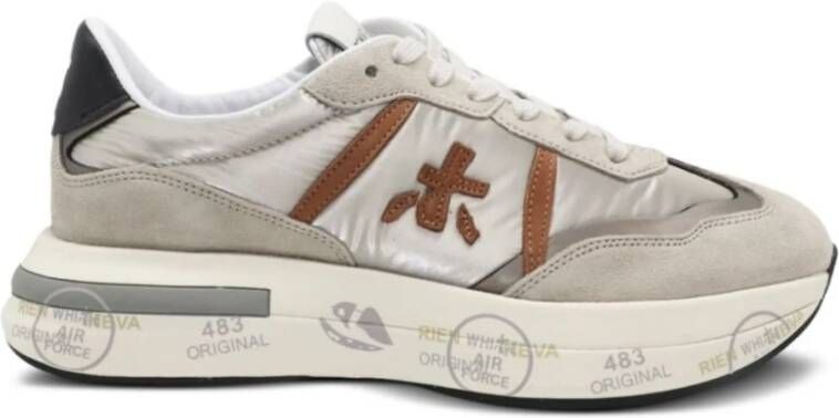 Premiata Elegante Cassie Sneakers Beige Dames