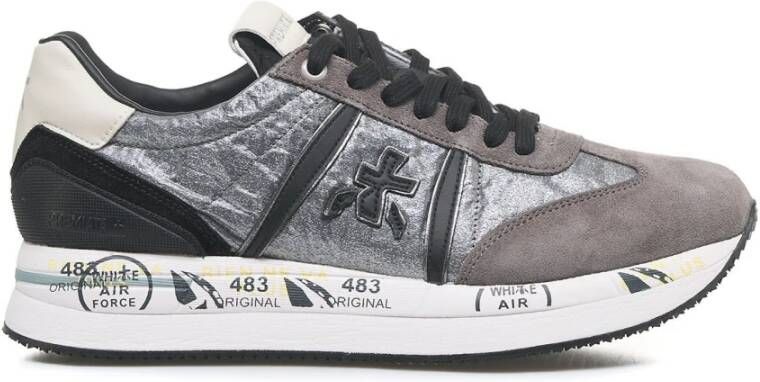 Premiata Grijze Sneakers Aw24 Damesschoenen Gray Dames