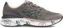 Premiata Sneakers van suède leer met logo detail Green Heren - Thumbnail 19