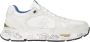 Premiata Grijze Suède en Technische Stof Sneakers White Heren - Thumbnail 1