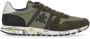 Premiata Groen Wit Suède Leren Sneakers Green Heren - Thumbnail 1