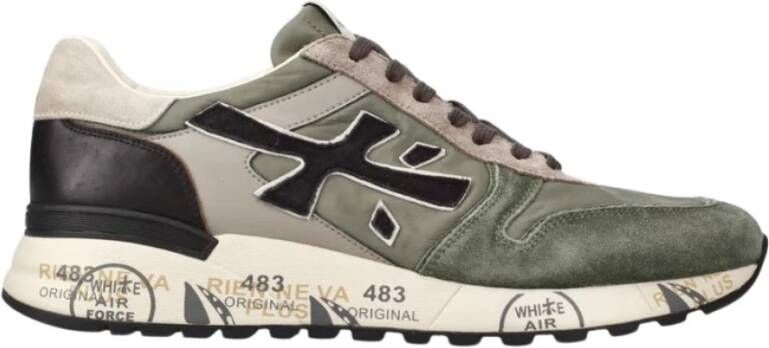 Premiata Groene Mick Sneakers Green Heren