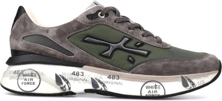 Premiata Groene Moerun Sneakers Aw24 Green Heren