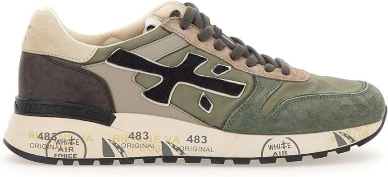 Premiata Groene Sneakers Green Heren