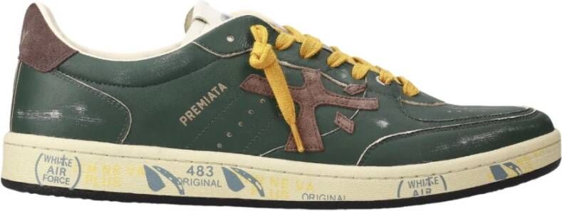 Premiata Groene Sneakers Green Heren