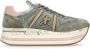 Premiata Groene Tech Stof Sneakers voor Vrouwen Green Dames - Thumbnail 1