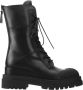 Premiata Jiro M6561D kalfsleer en siliconen booties Black Dames - Thumbnail 1