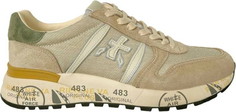 Premiata Lander Sneakers Beige Heren