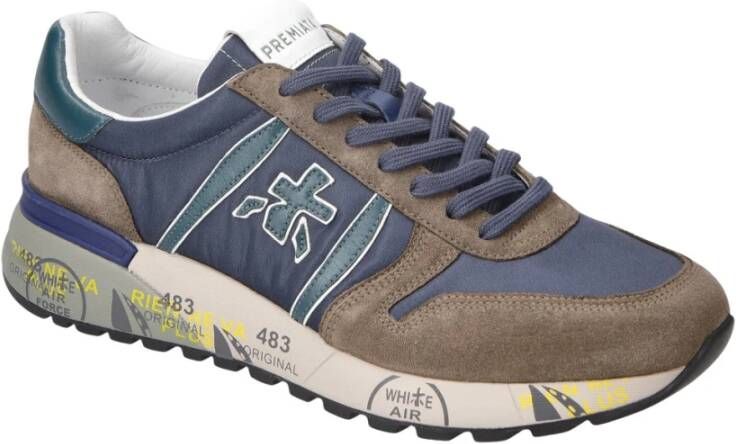 Premiata Sneaker Samenstelling: 100% (niet gespecificeerd) Productcode: VAR 6400 Blue Heren