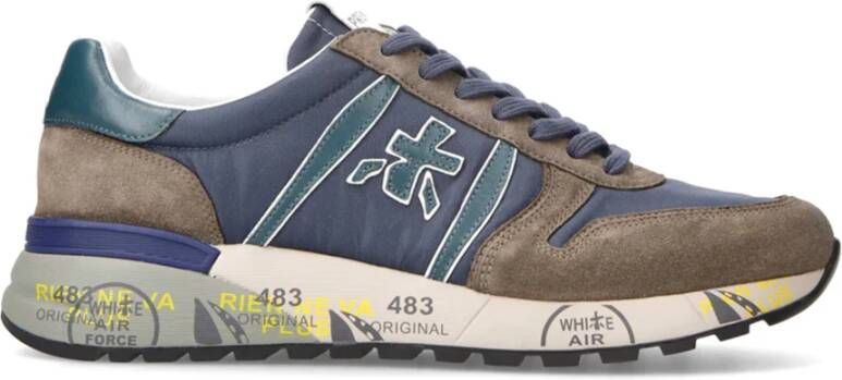 Premiata Sneaker Samenstelling: 100% (niet gespecificeerd) Productcode: VAR 6400 Blue Heren