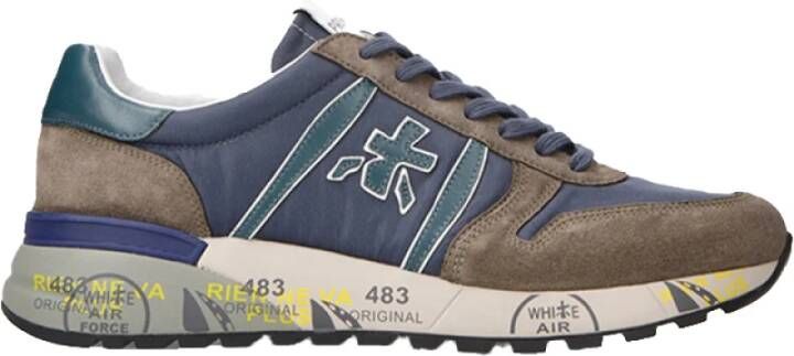 Premiata Sneaker Samenstelling: 100% (niet gespecificeerd) Productcode: VAR 6400 Blue Heren