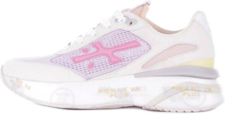 Premiata Leren Sneakers met Logo Multicolor Dames