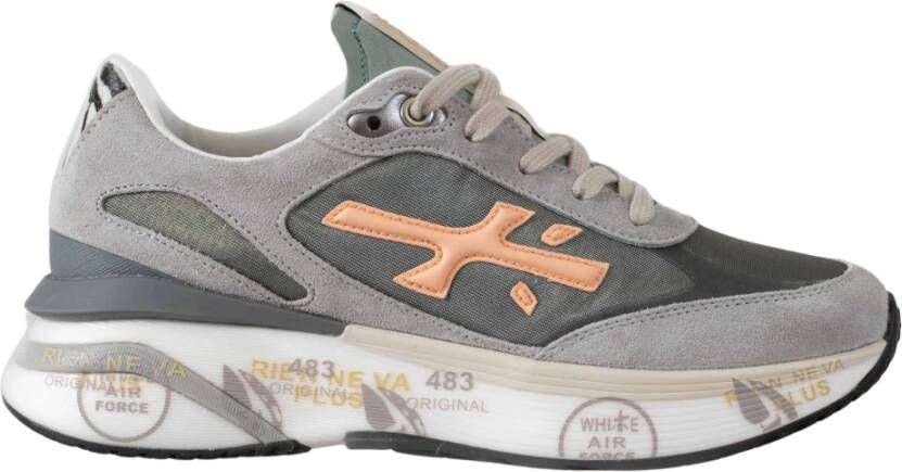 Premiata Lichtgewicht schokabsorberende sneakers Gray Dames