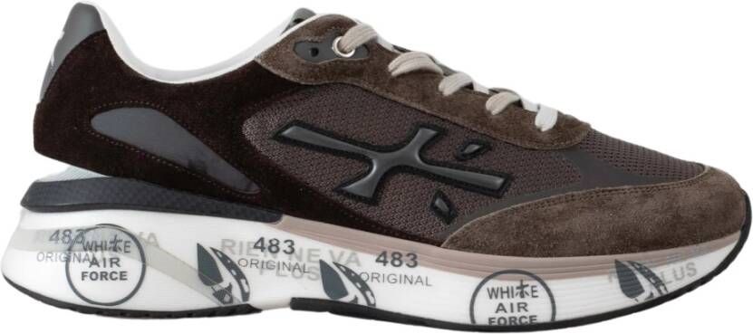 Premiata Lichtgewicht Stabiliteit Sneakers Brown Heren