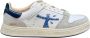 Premiata Luxe Wit Blauw Leren Sneakers White Heren - Thumbnail 1