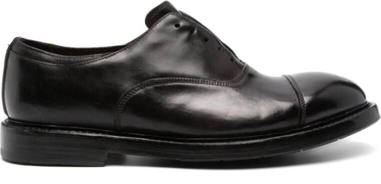 Premiata Messing Derby Schoenen Black Heren