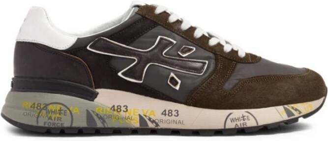 Premiata Mick 6417 Sneakers Stijlvol en Comfortabel Bruin Heren