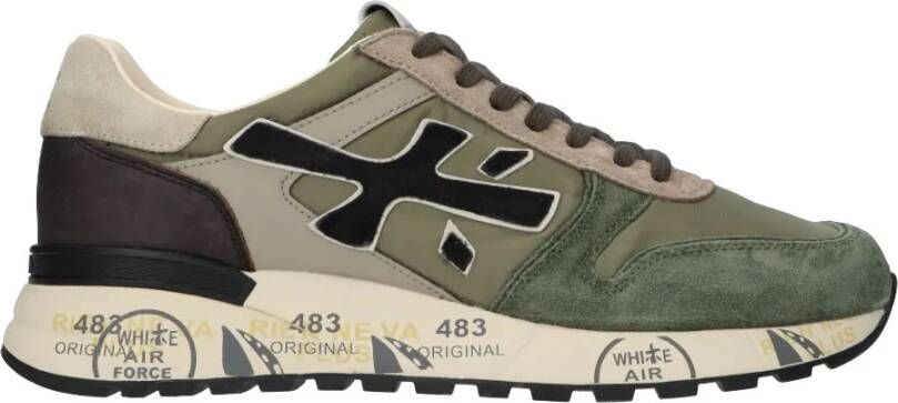 Premiata Mick Sneakers Green Heren