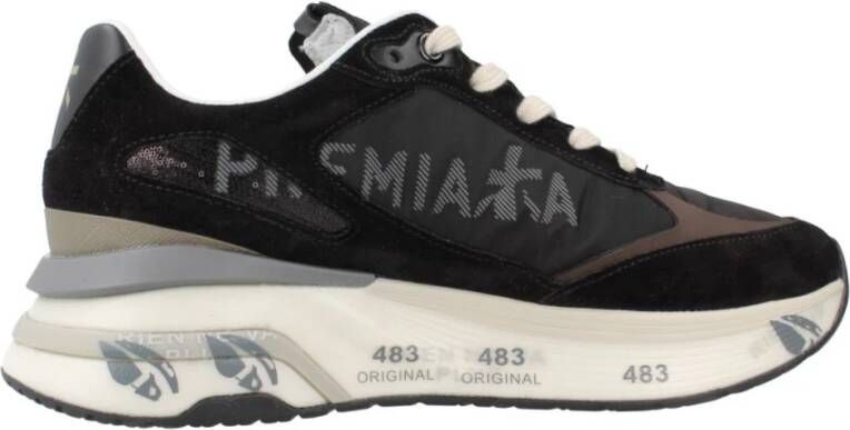 Premiata Moderne Stijlvolle Sneakers Black Dames