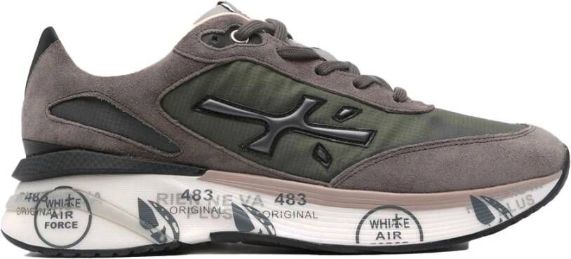 Premiata Moerun Sneakers Green Heren