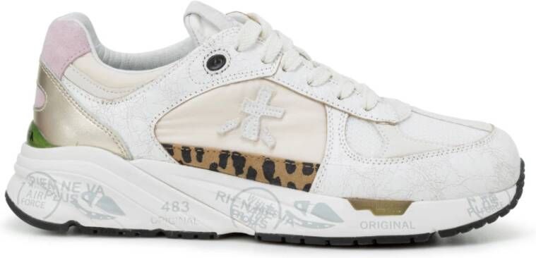 Premiata MultiColour Mase Sneakers Jaren Negentig Stijl White Dames