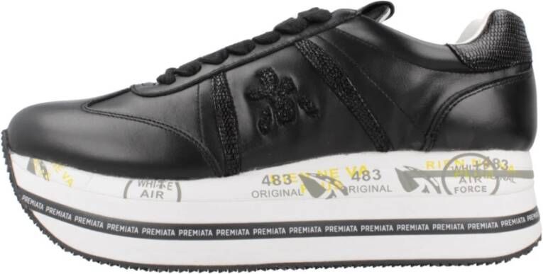 Premiata Platform Sneakers Black Dames