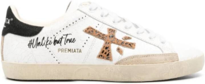 Premiata Platte schoenen voor vrouwen White Dames