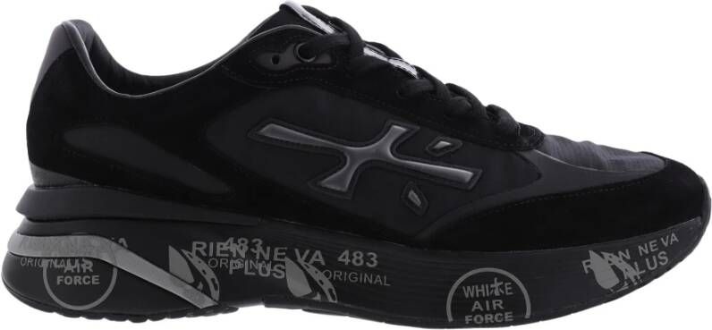 Premiata Premium Herensneakers Stijlvol en Duurzaam Black Heren