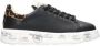 Premiata Belle Leder-Zwarte Sneakers voor Dames Black Dames - Thumbnail 1